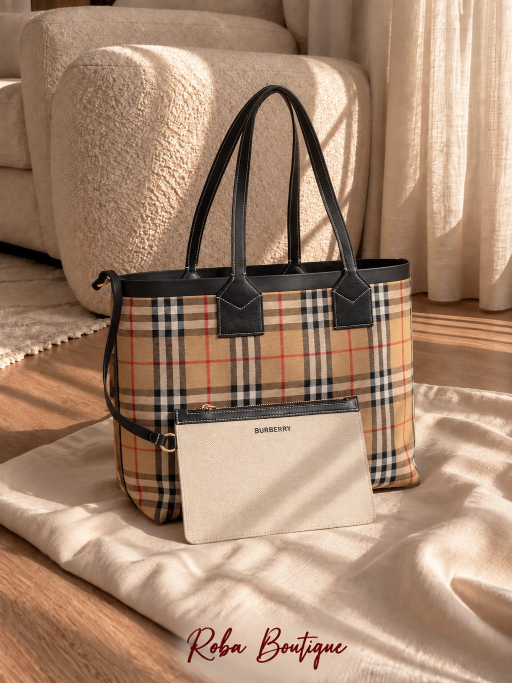 Burberry London tote bag