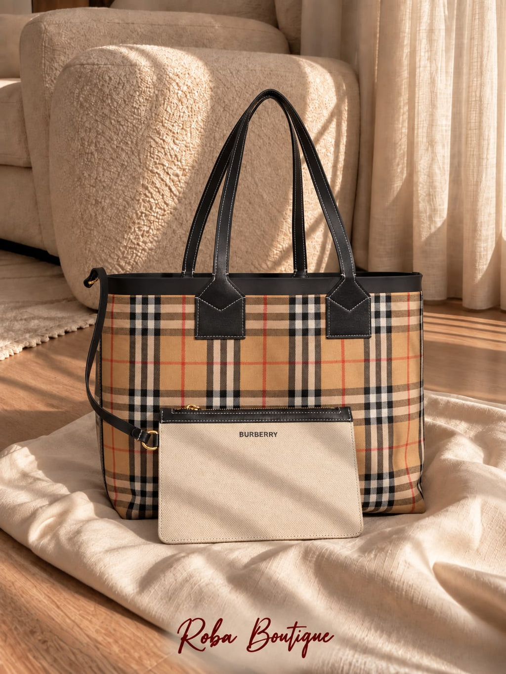 Burberry London tote bag