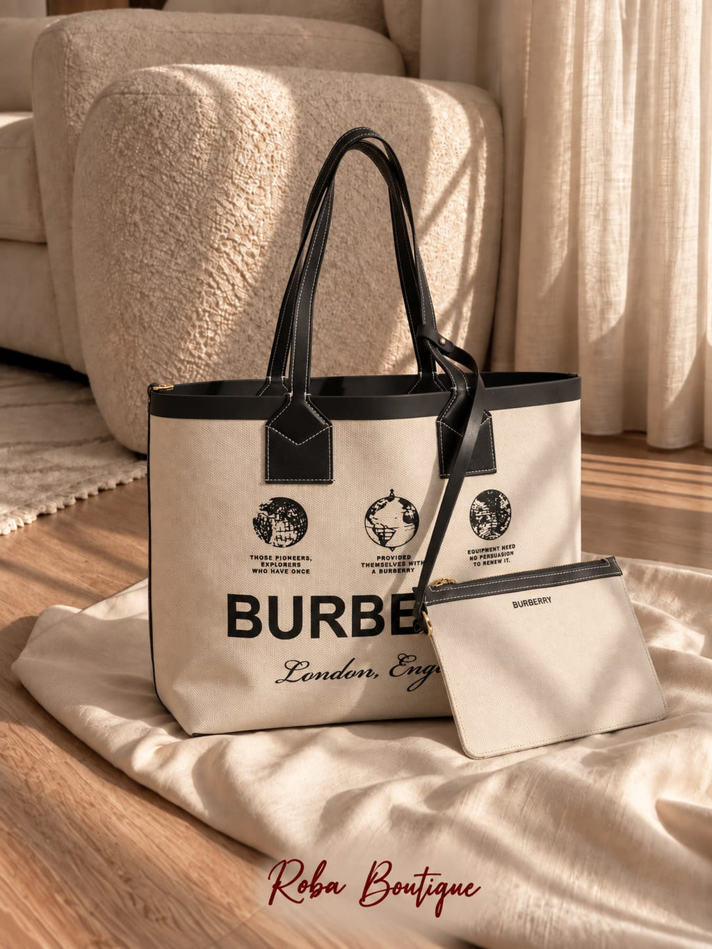 Burberry London tote bag