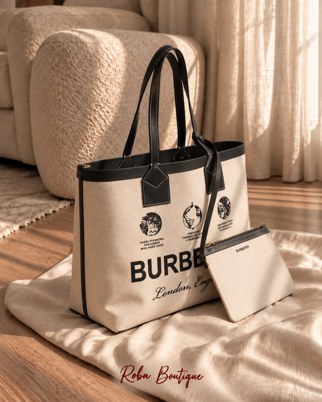 Burberry London tote bag