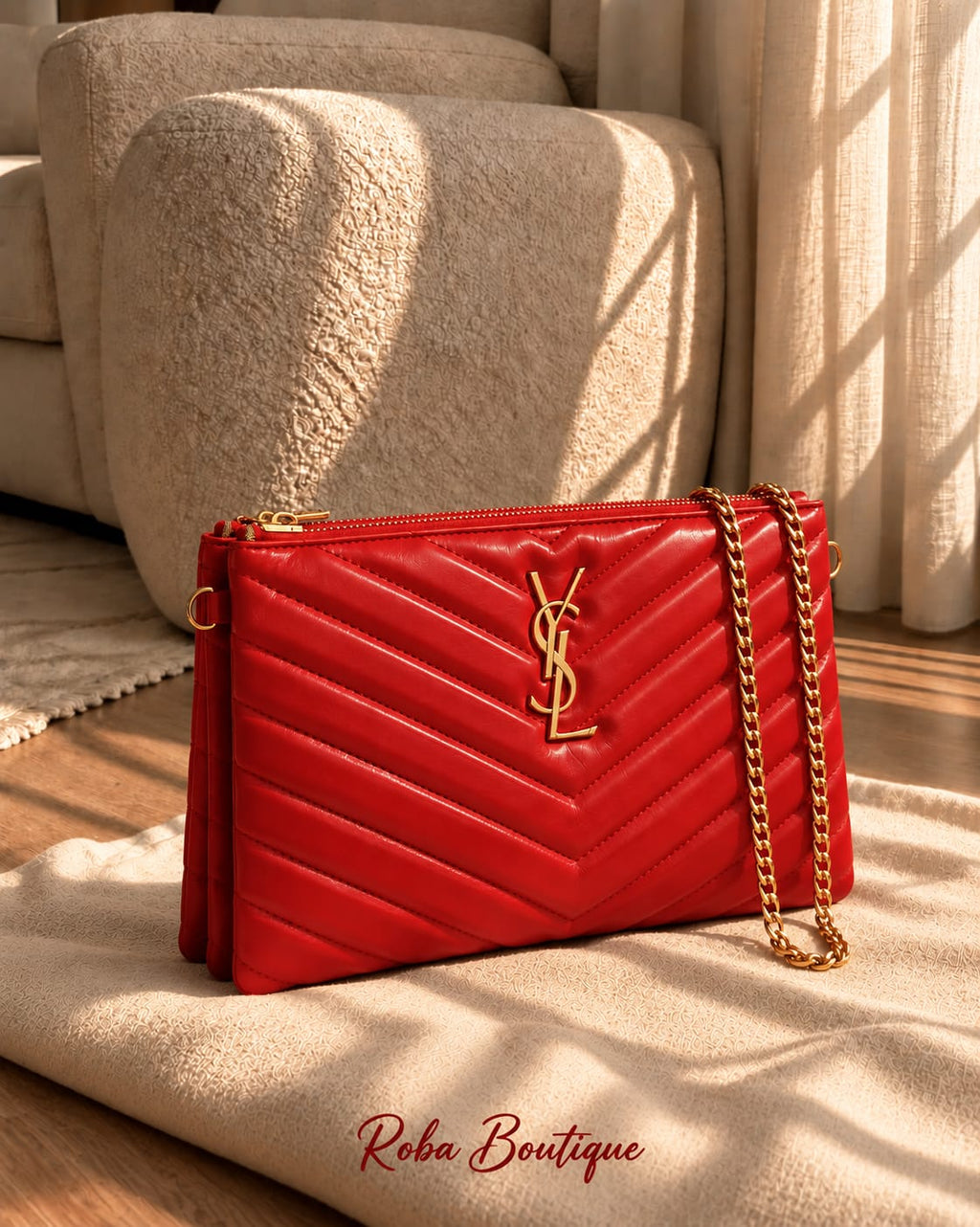 YSL Monogram Chevron
