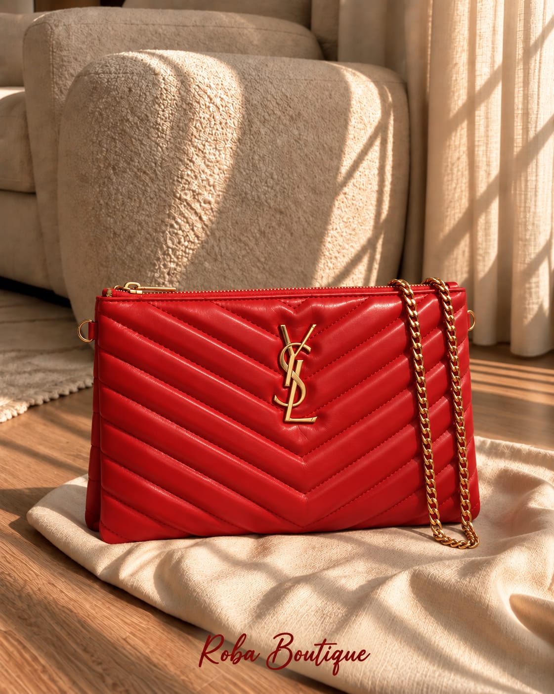 YSL Monogram Chevron