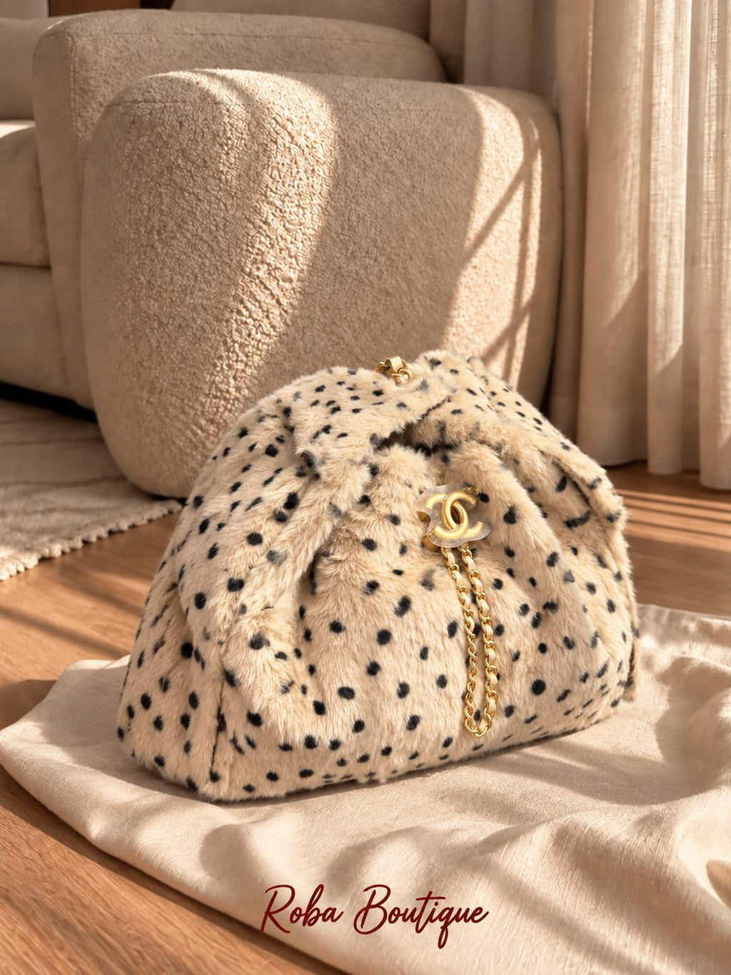 Chanel 25 Spotted fur