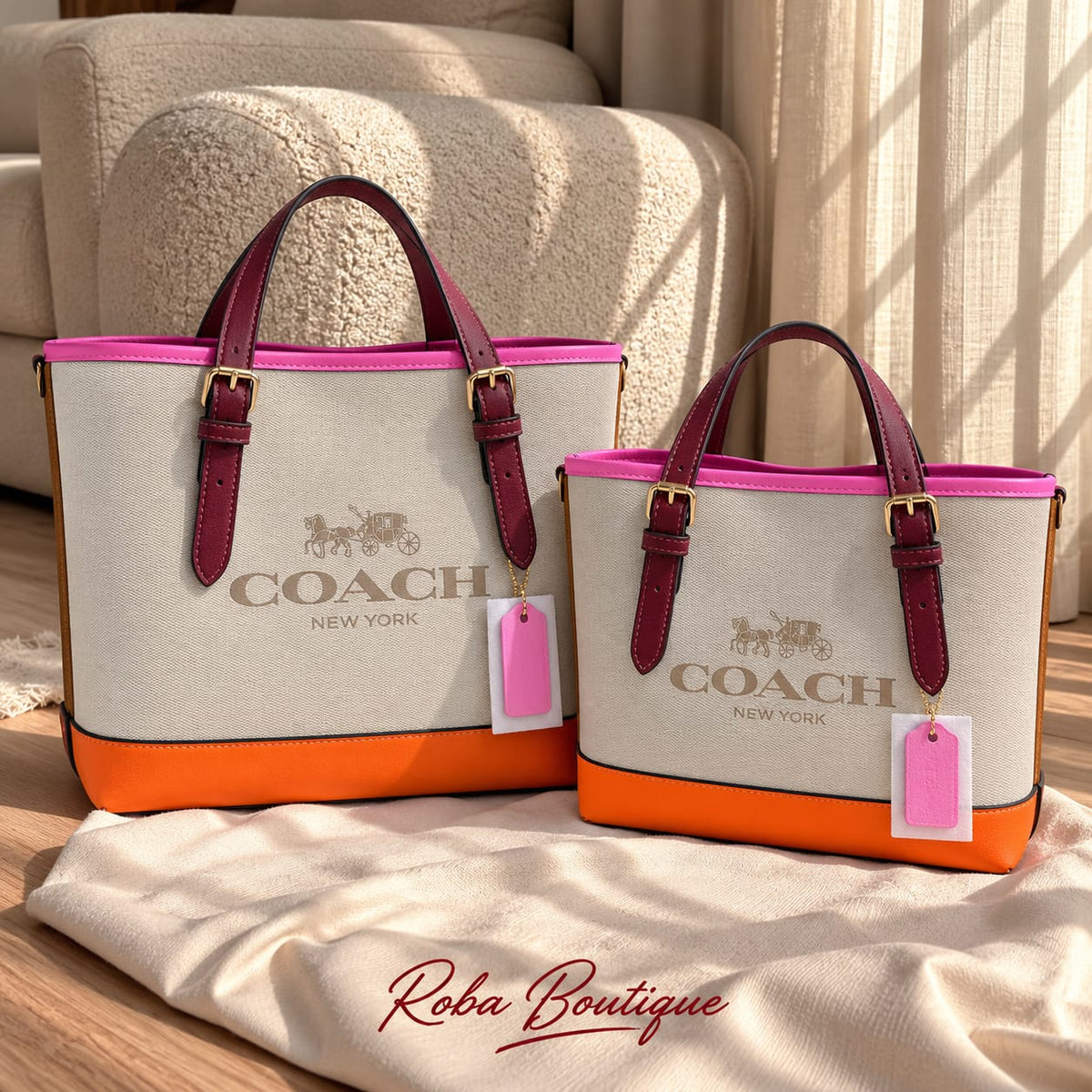 Coach Colorblock Canvas
