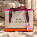 Coach Colorblock Canvas