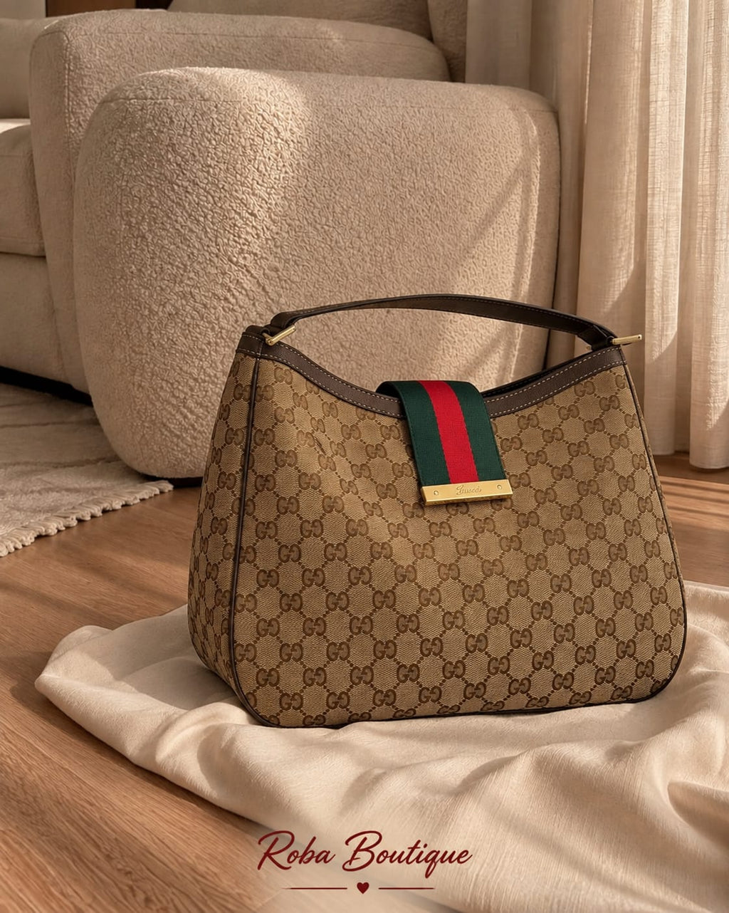 Gucci Web Hobo