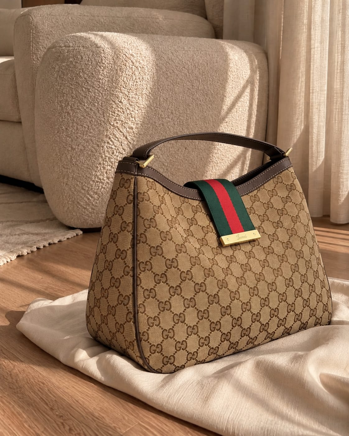 Gucci Web Hobo
