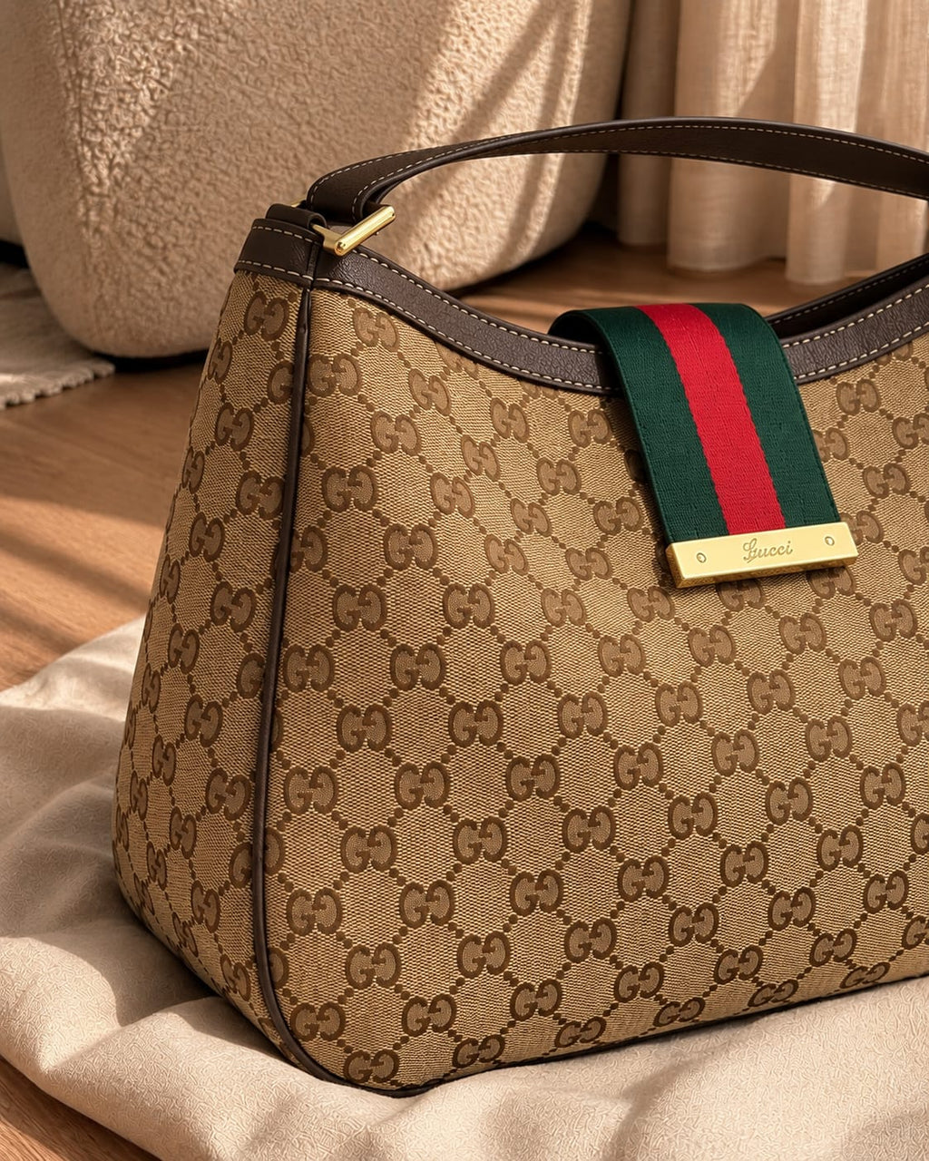 Gucci Web Hobo