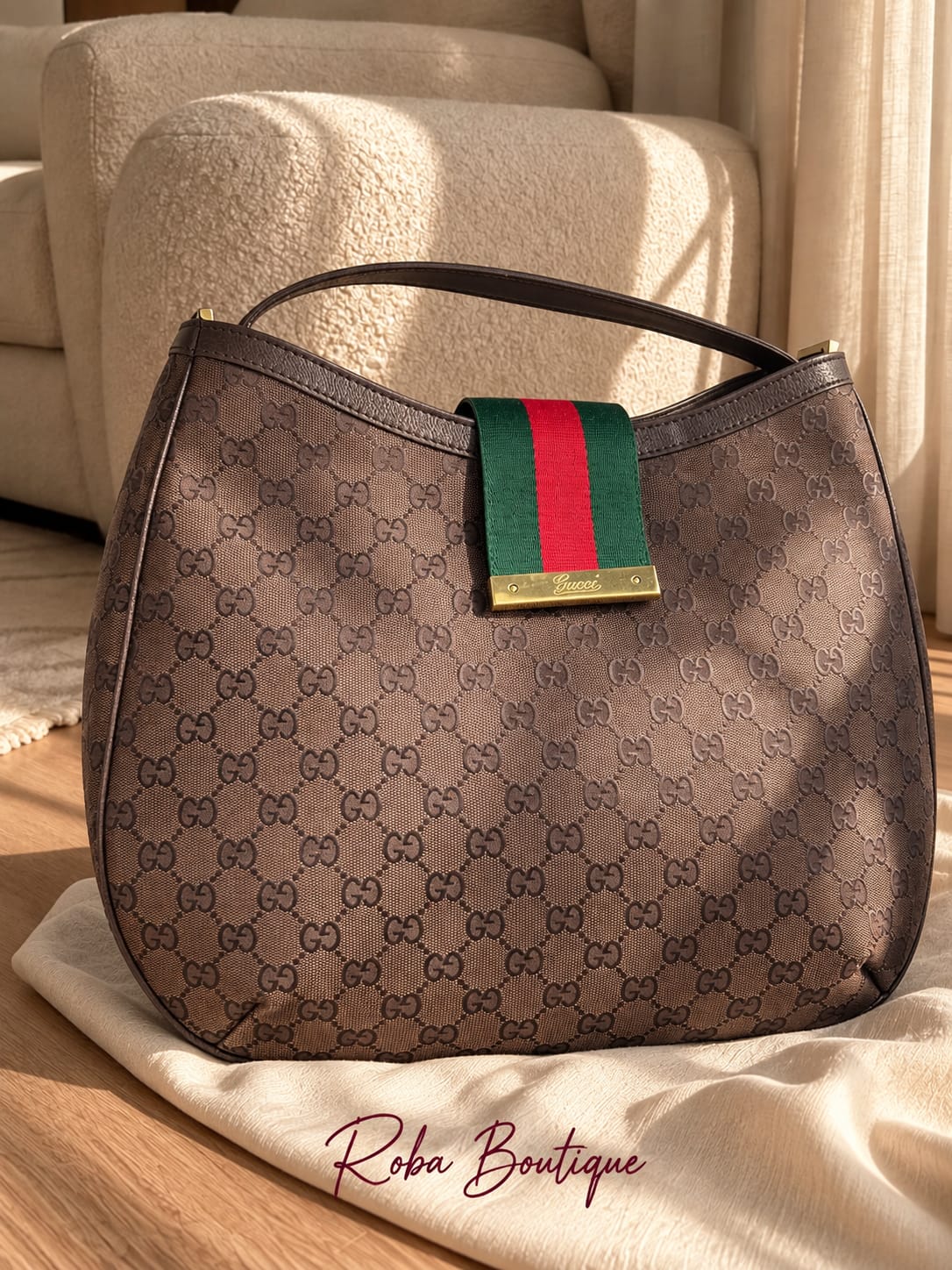 Gucci Web Hobo