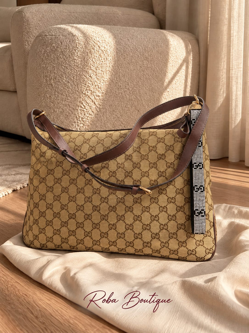 Gucci GG Canvas Hobo