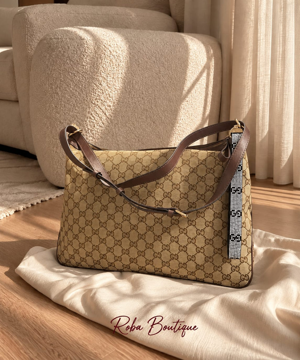 Gucci GG Canvas Hobo