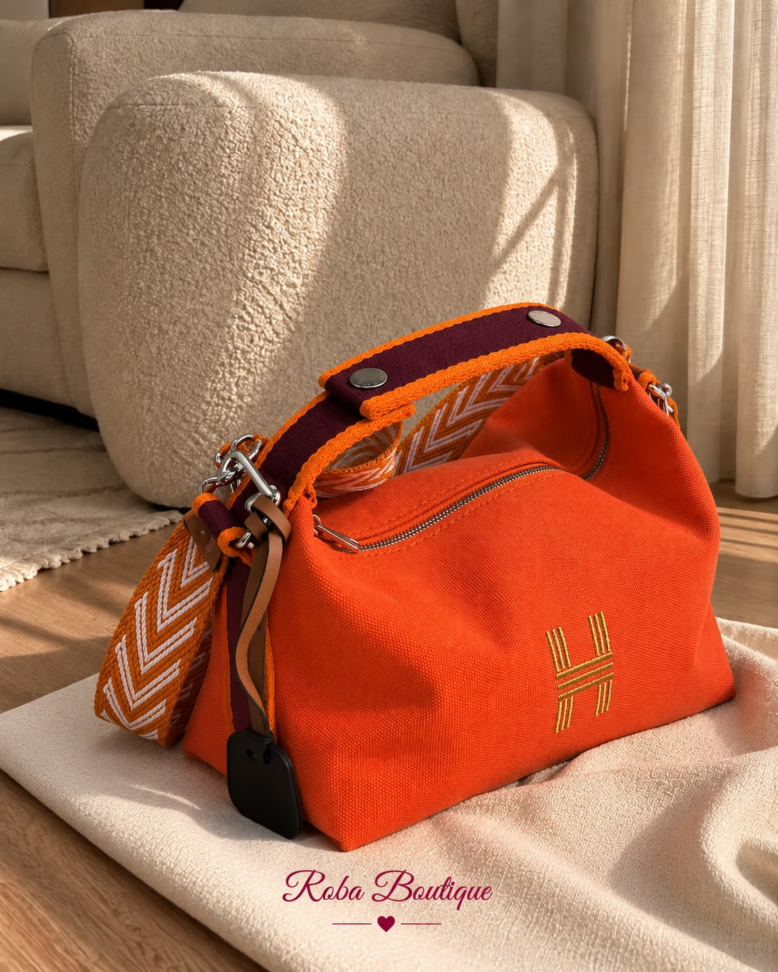 Hermes Canvas Bag