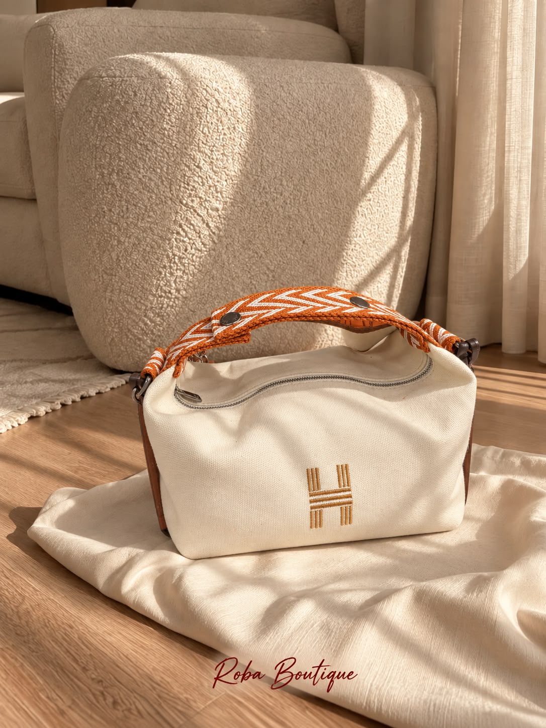 Hermes Canvas Bag