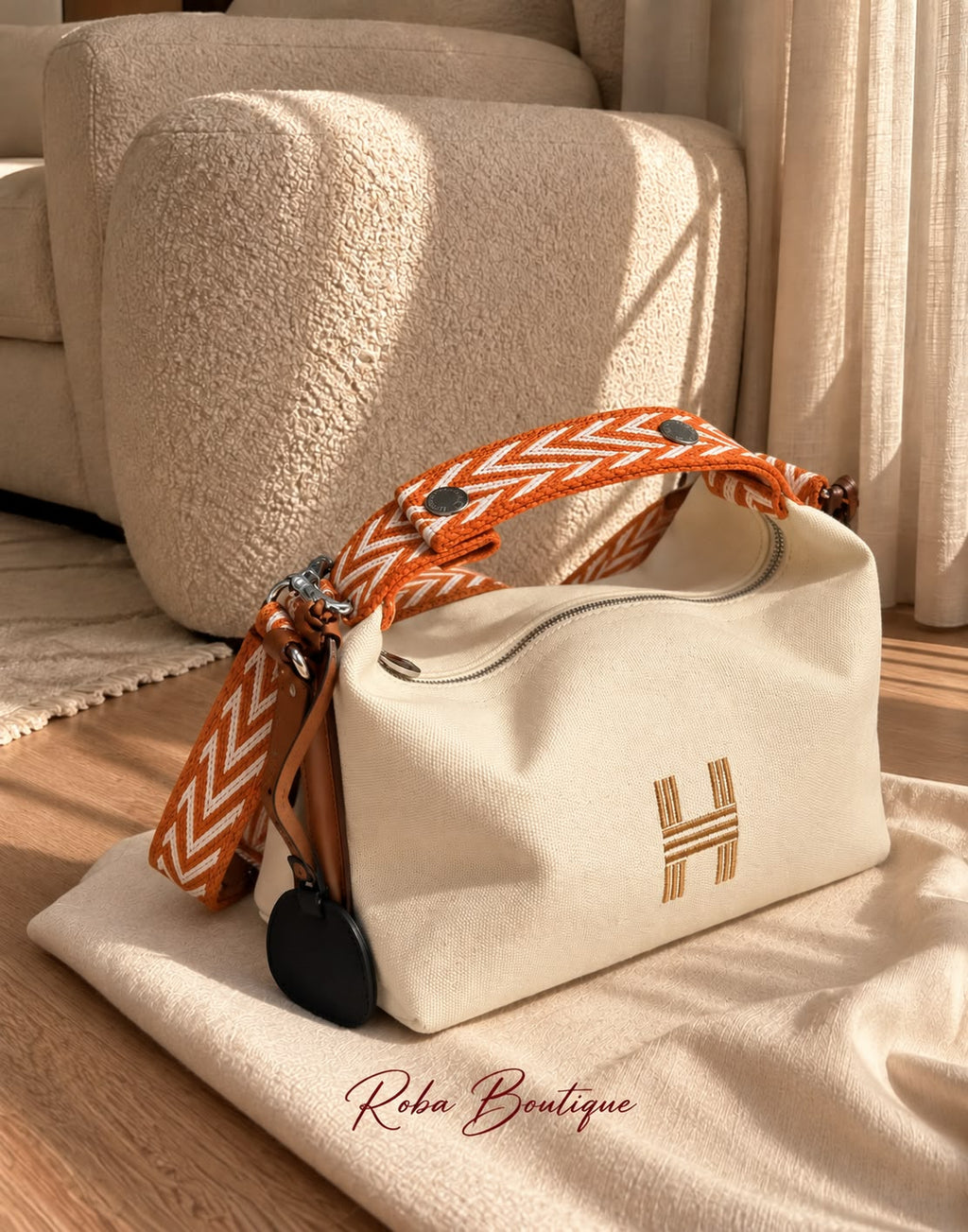 Hermes Canvas Bag