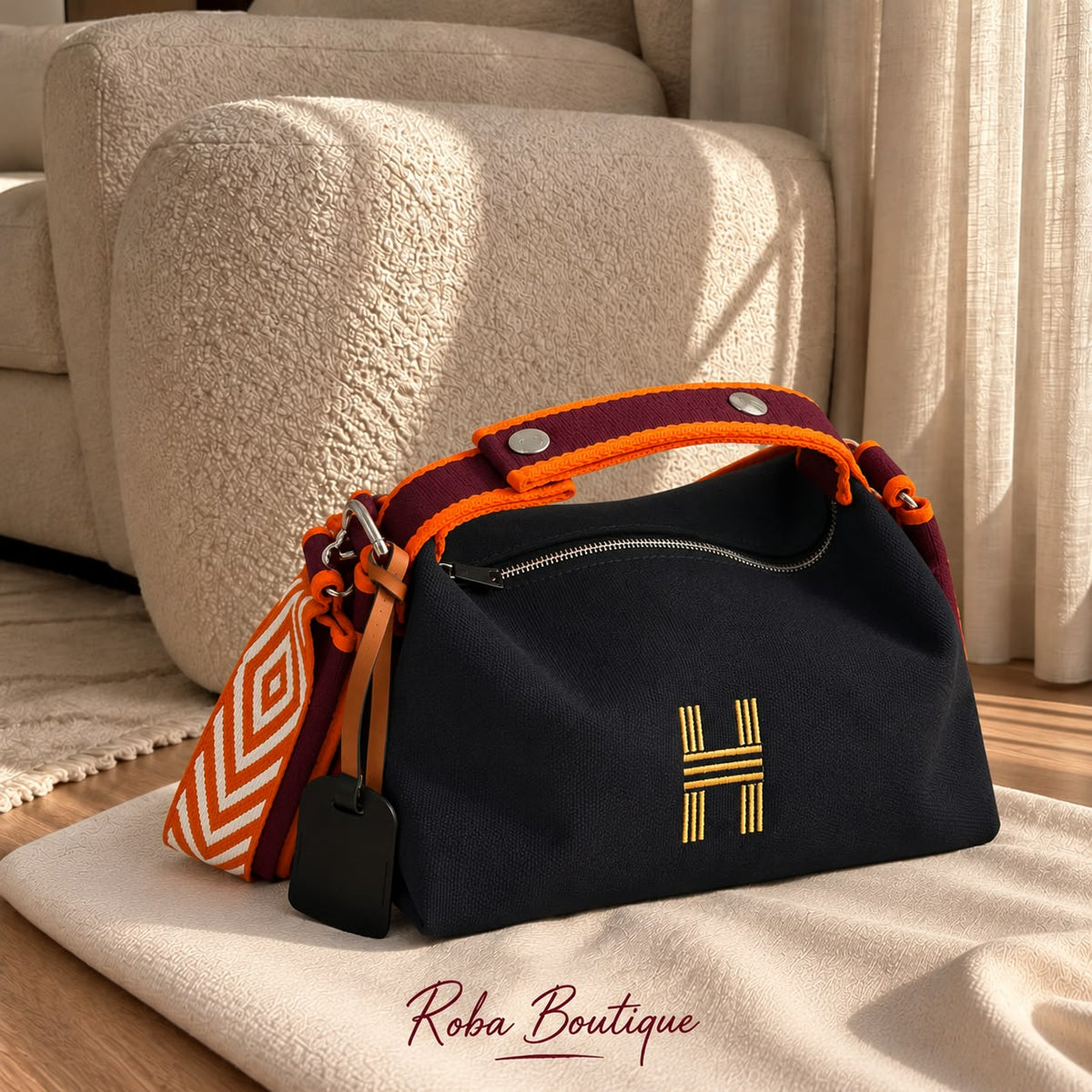 Hermes Canvas Bag