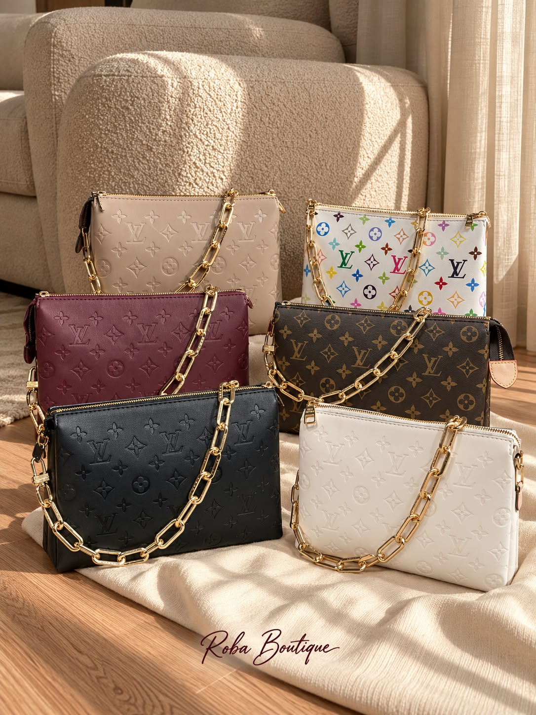 LV Multicolor Pochette