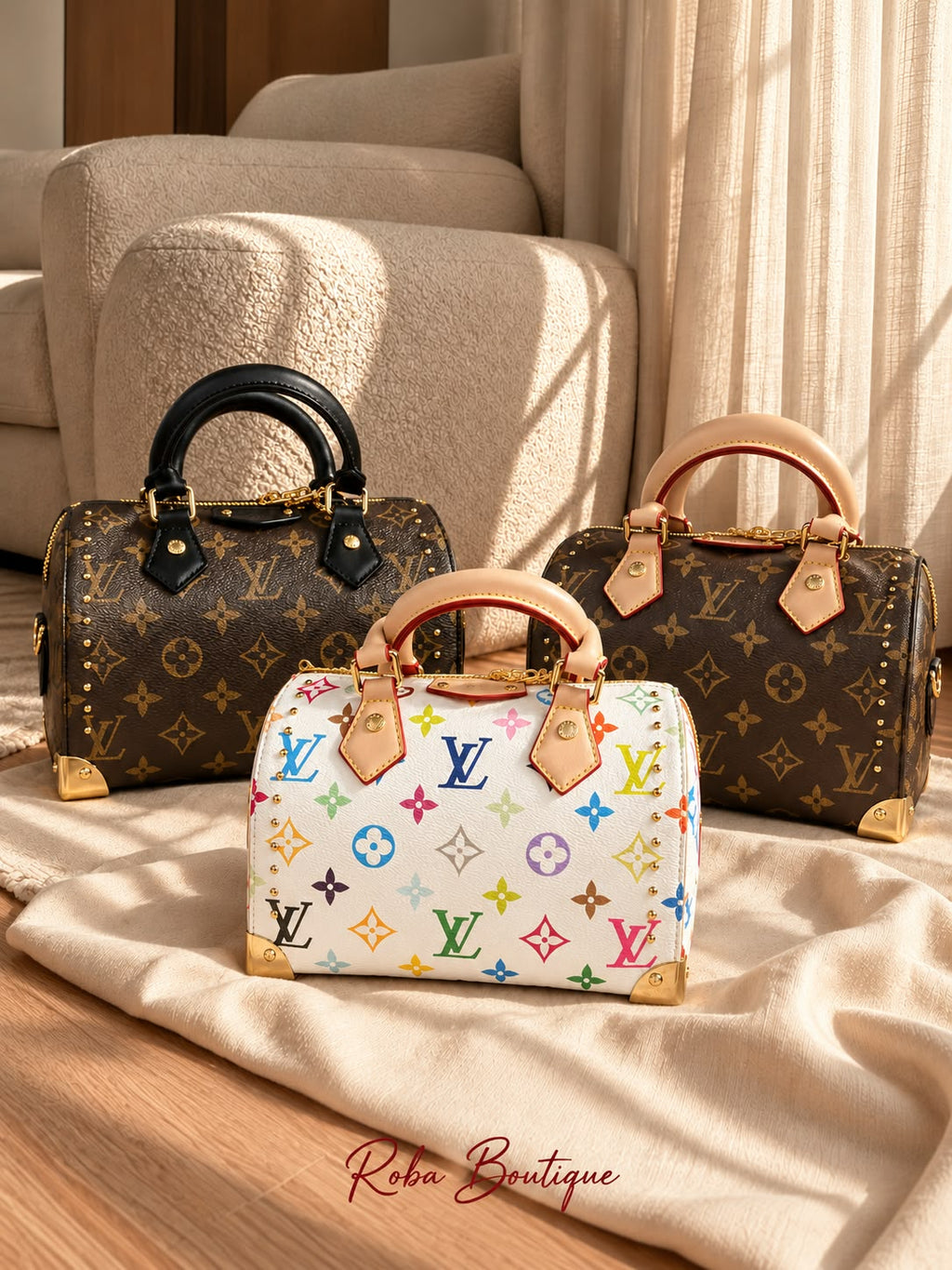 LV Studded Speedy