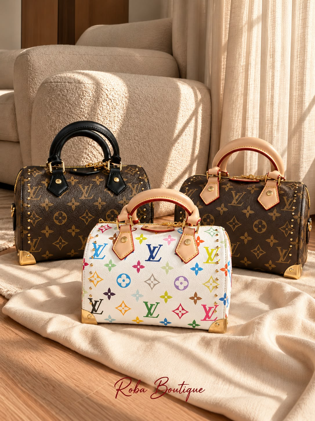 LV Studded Speedy