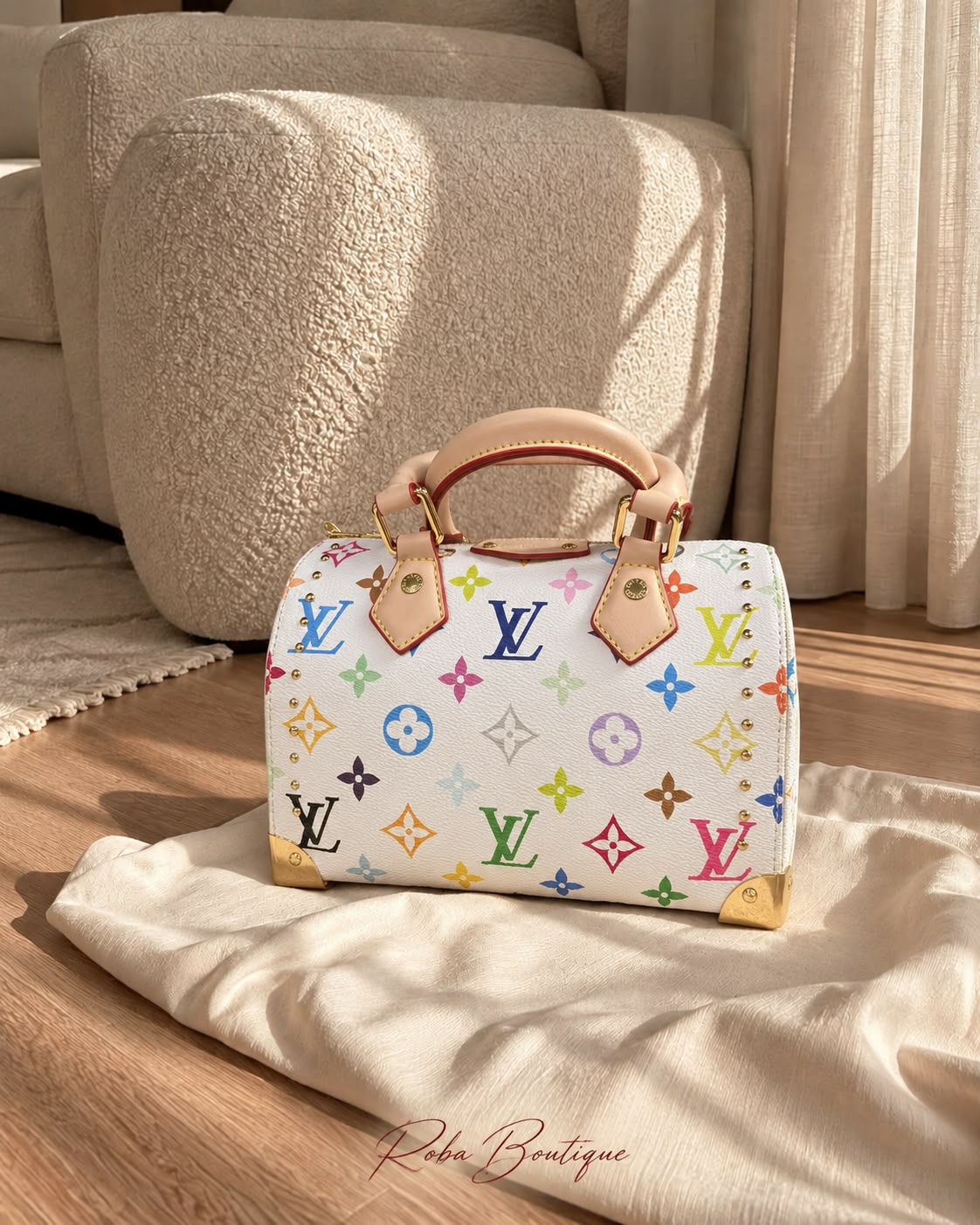 LV Studded Speedy