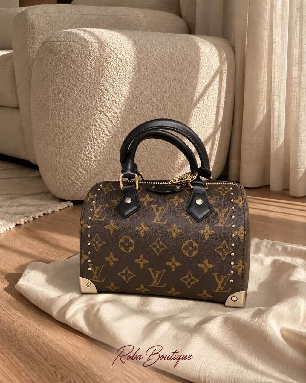 LV Studded Speedy