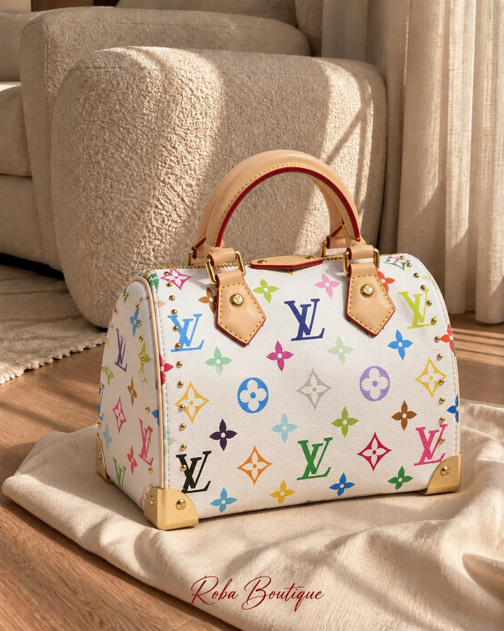 LV Studded Speedy