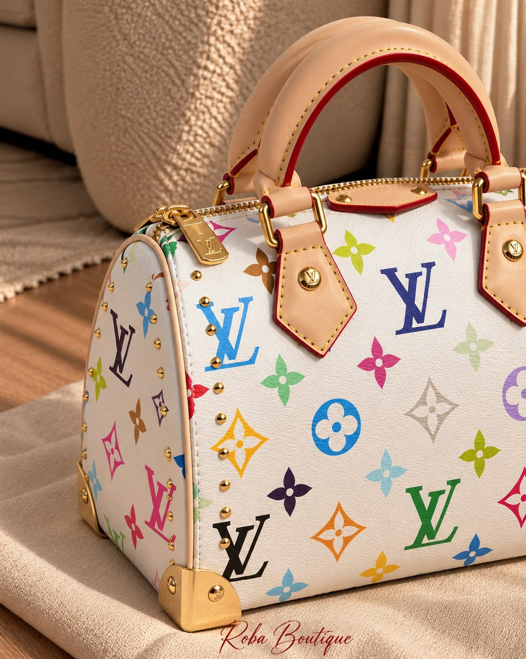 LV Studded Speedy