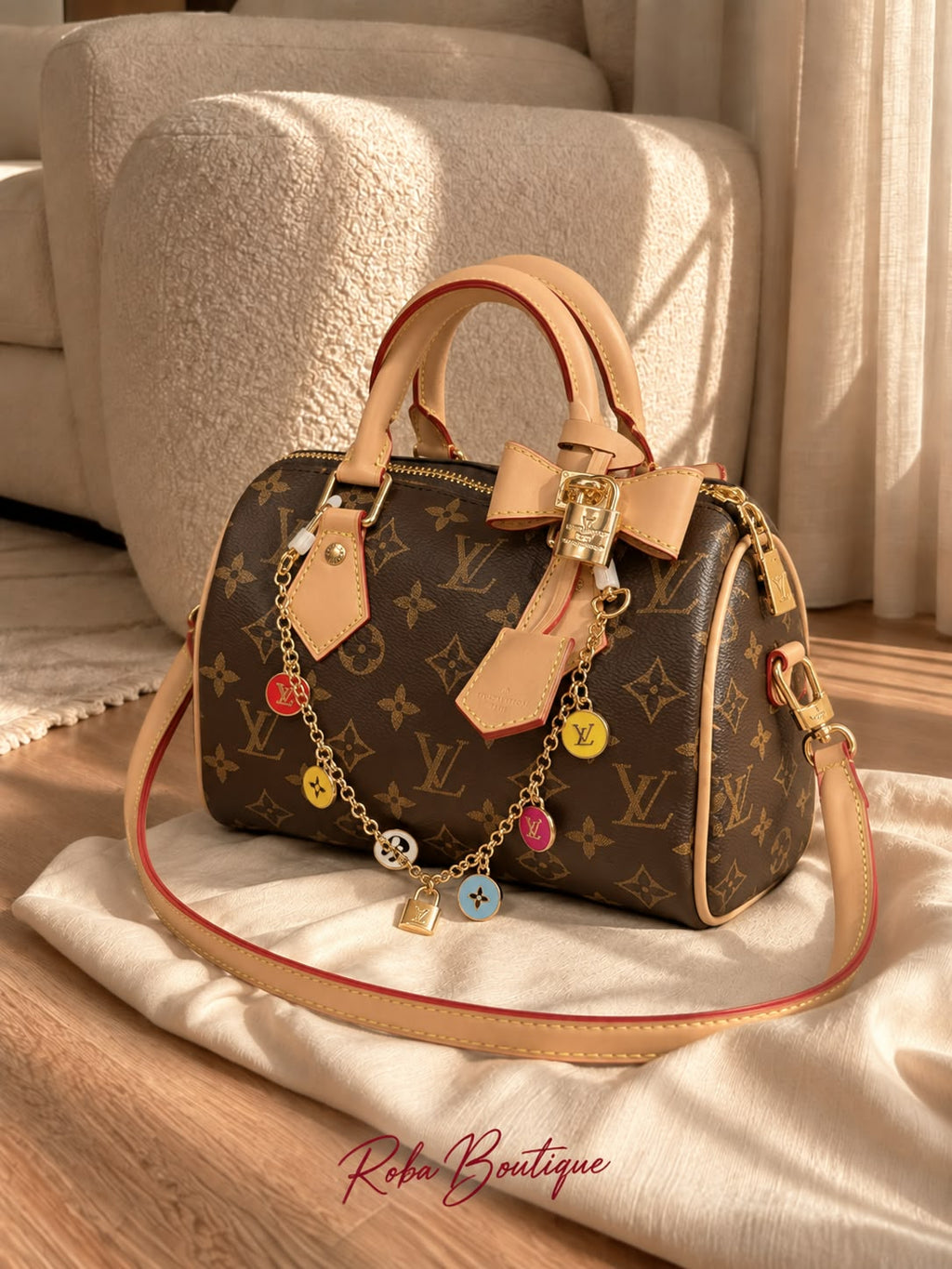 LV Charm Speedy