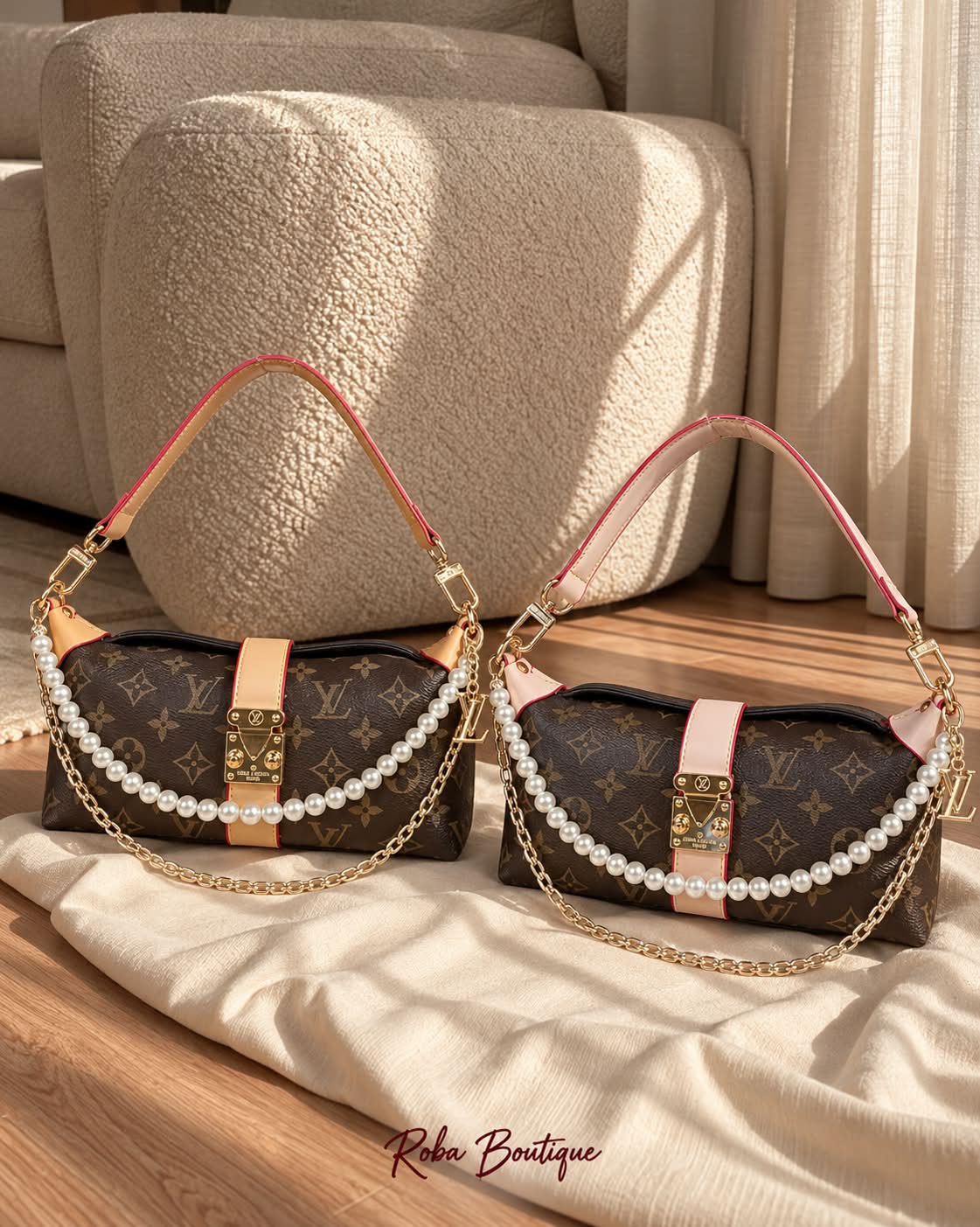 LV Monogram Pearl Chain