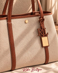 RALPH LAUREN Canvas Tote